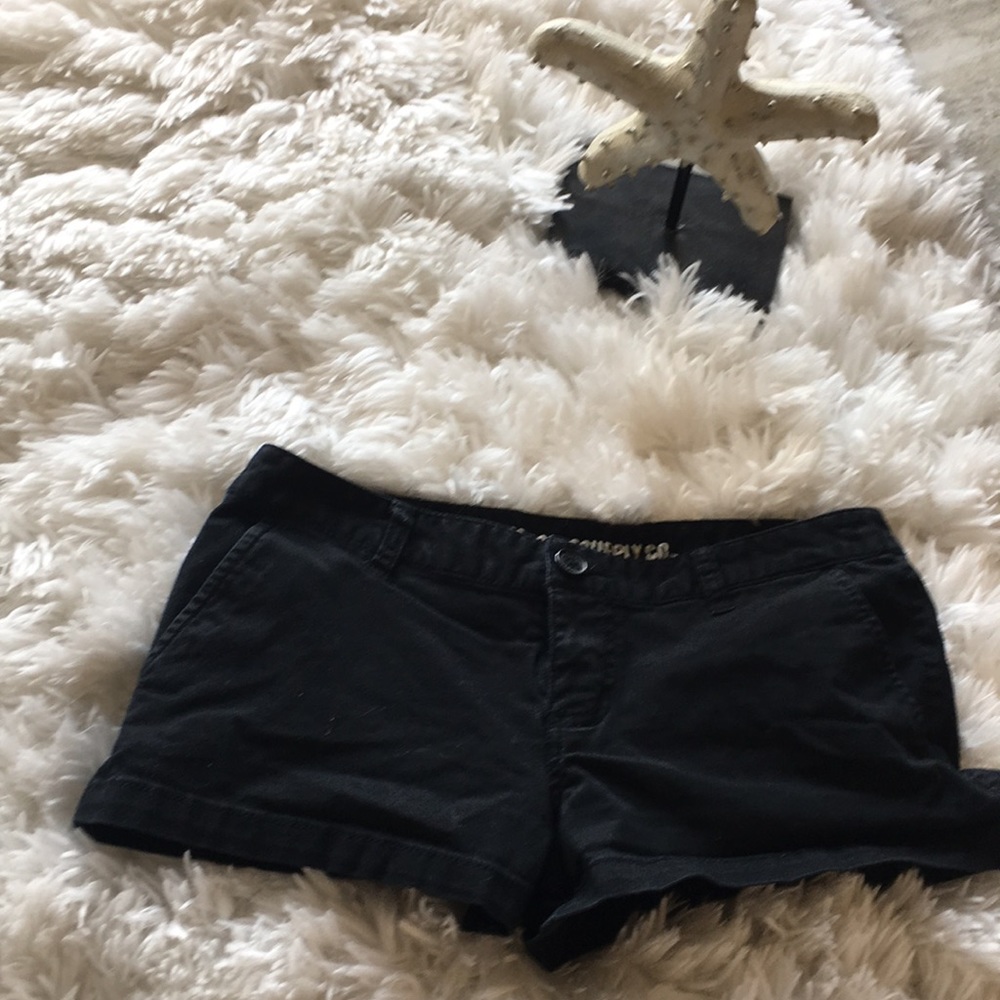 Black shorts